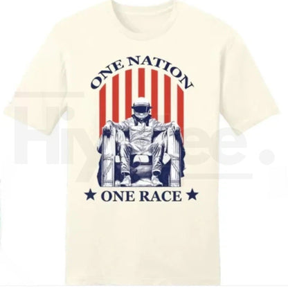 "Freedom 250 Grand Prix" – One Nation One Race Patriotic Graphic Top