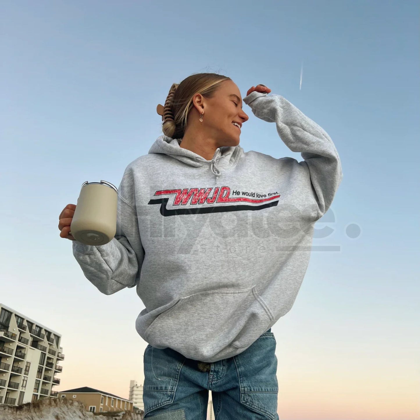 Vintage WWJD "Skater" Hoodie