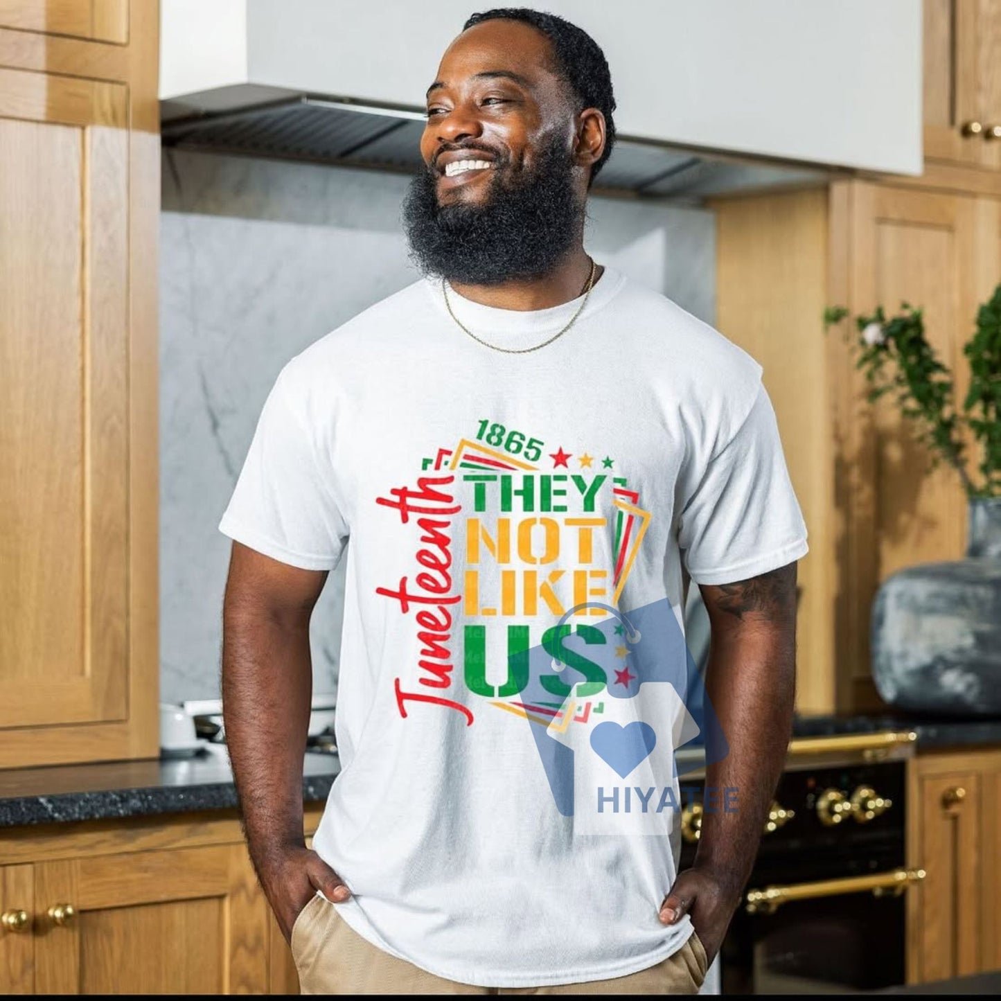 They Not Like Us Juneteenth T-Shirt – Men’s Graphic Tee for Summer, Fitness & Outdoor Wear