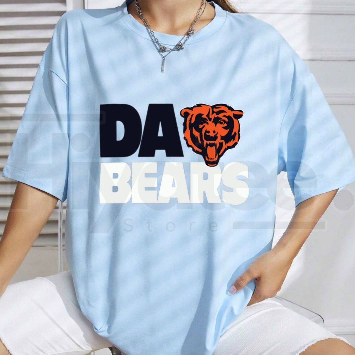 Chicago Football Hometown T-Shirt – Da Bears Graphic Tee