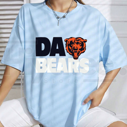 Chicago Football Hometown T-Shirt – Da Bears Graphic Tee