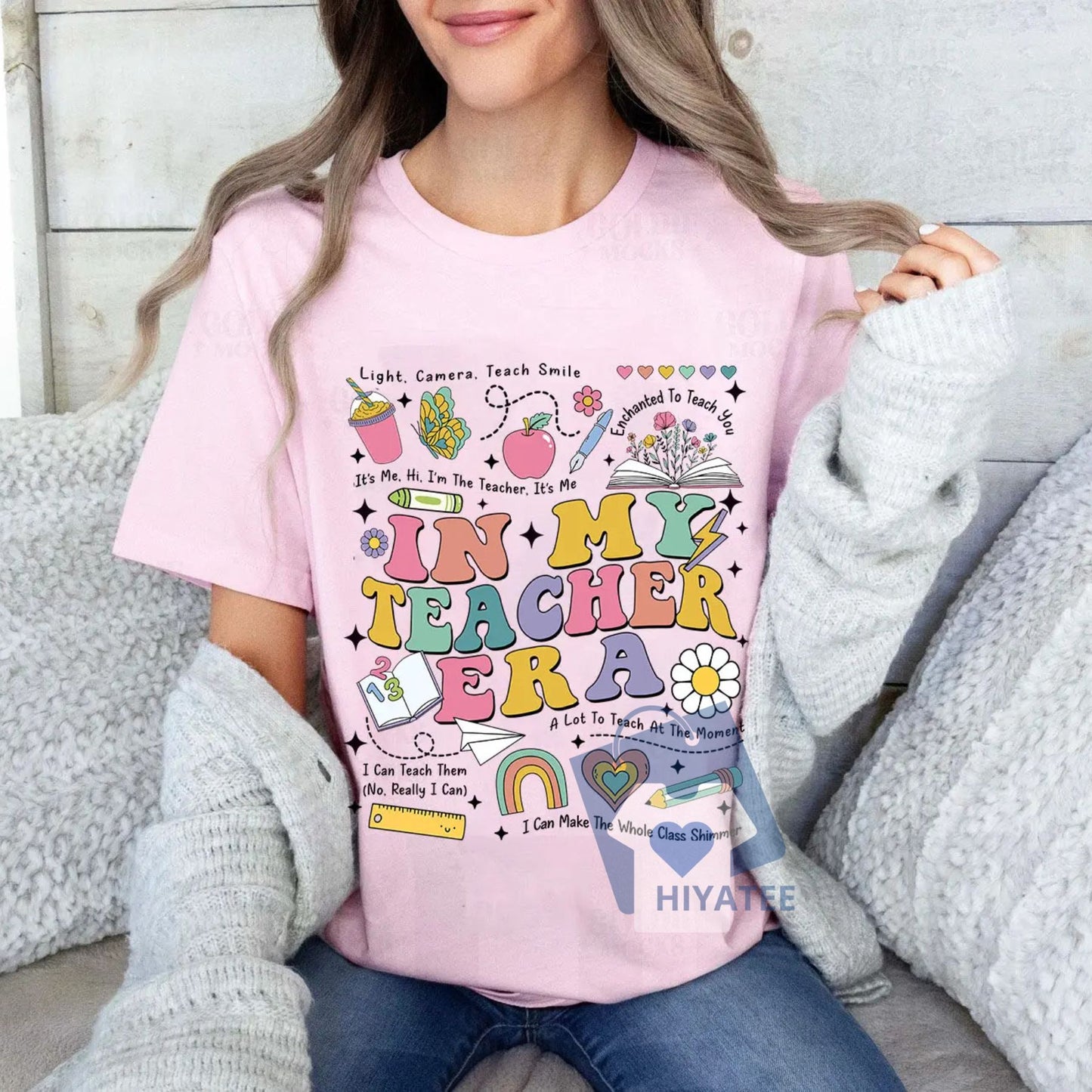 In My Teacher Era Shirt – Cute Graduation & Teacher Gift Tee for Women & Friends