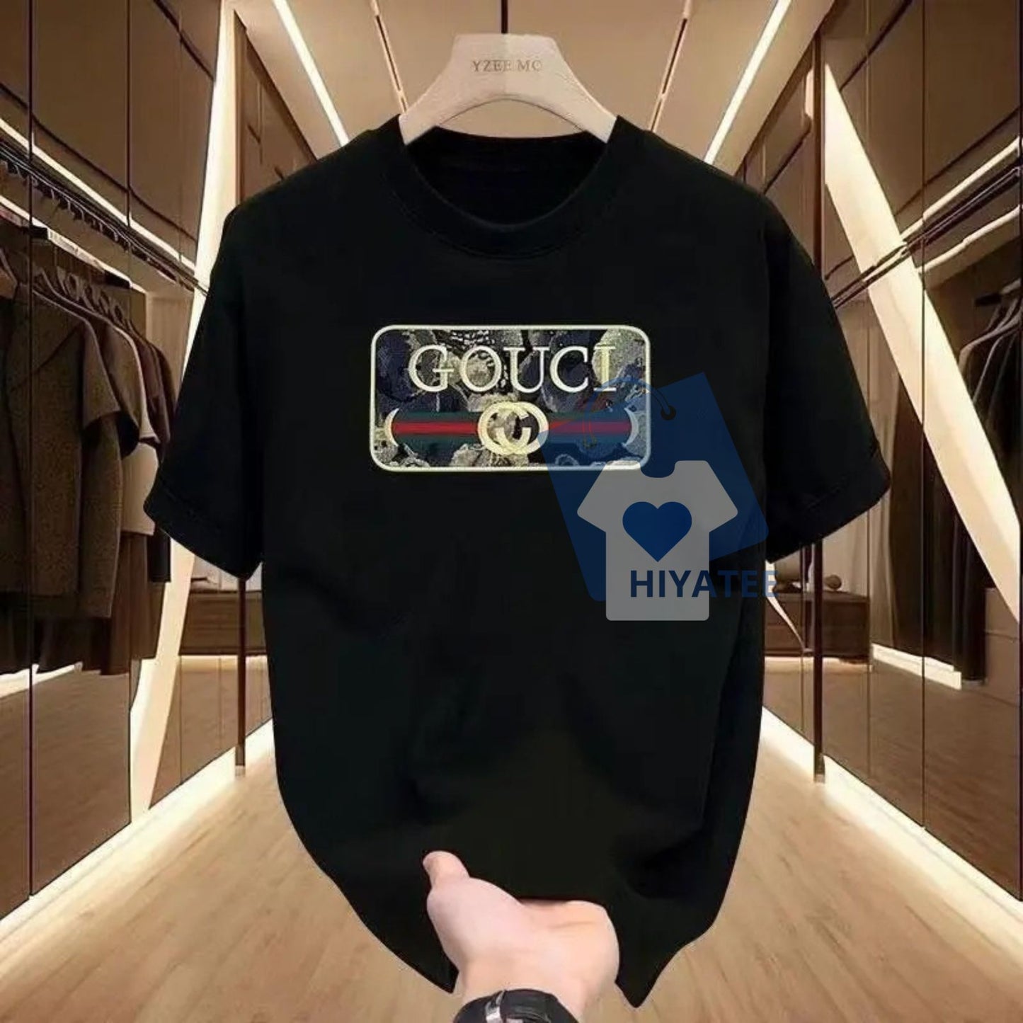 Men's Cotton Graphic Tee – Loose Fit Summer Casual Essential