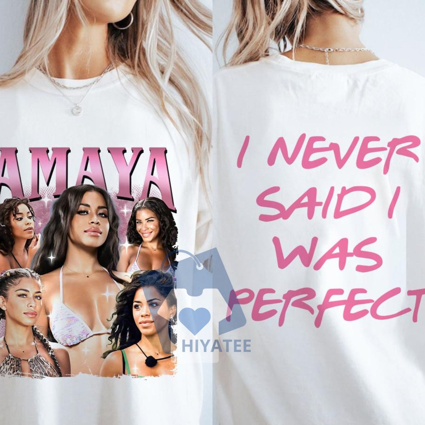 Amaya I Never Said I Was Perfect Shirt – Funny Love Island USA Quote Tee, Unisex Cotton Fan Merch