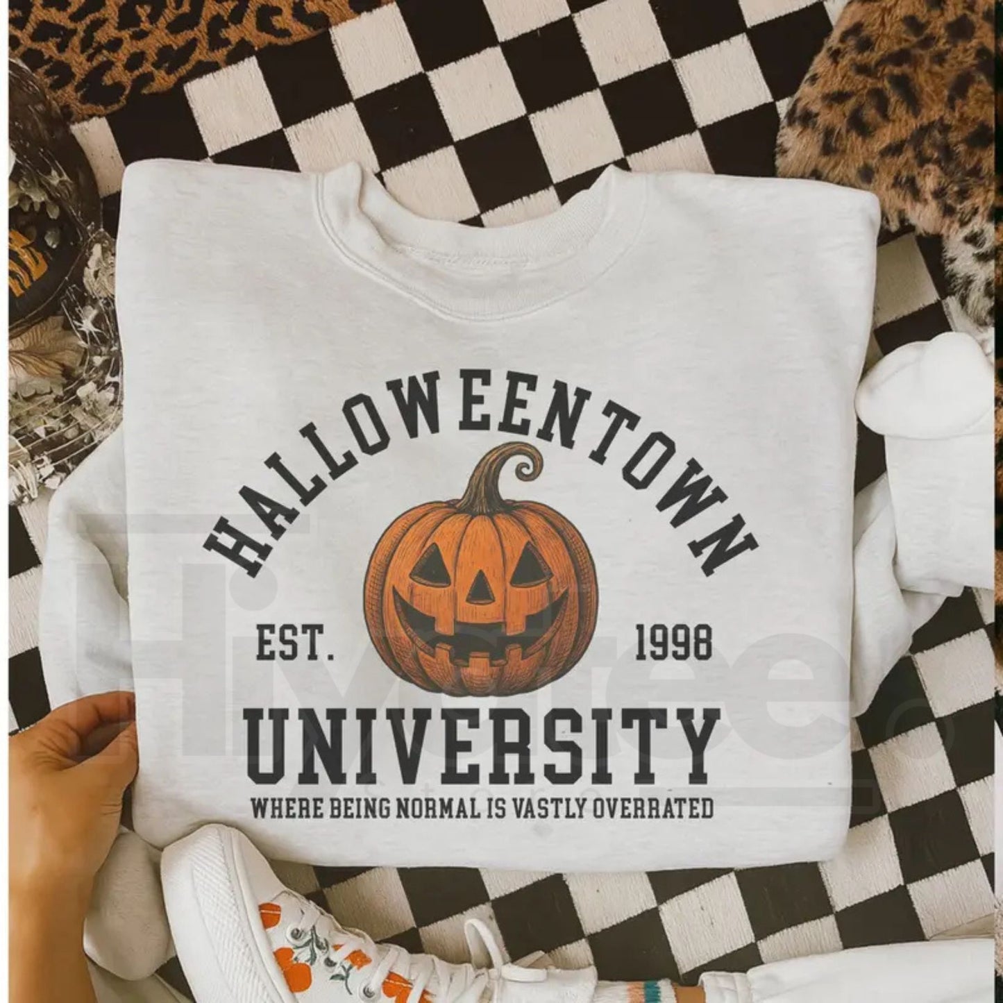 Halloween Town University Pumpkin Sweatshirt