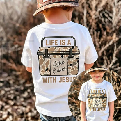 Boys Christian Faith Graphic T-Shirt | Southern Lifestyle Sunday School & Church Camp Tee