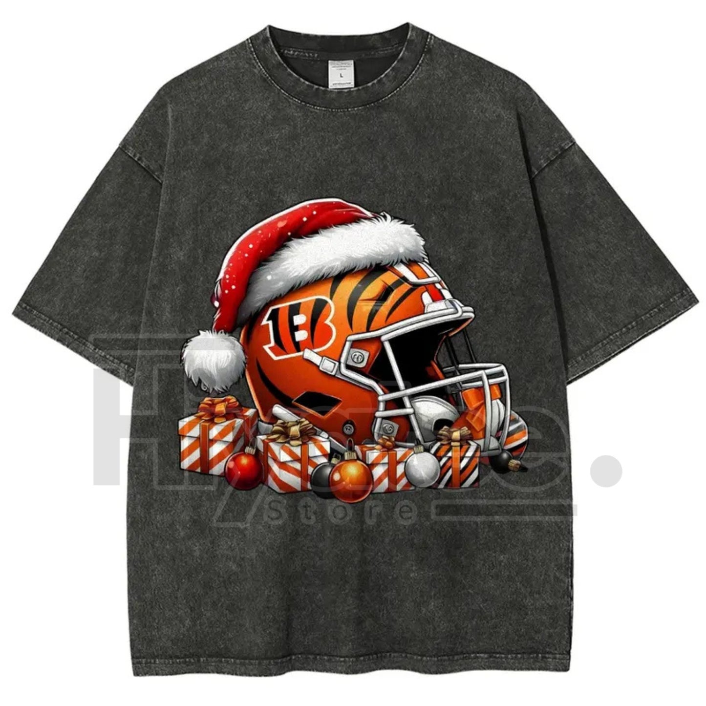 Football Team Vintage Washed T-Shirt – Retro Distressed Graphic Tee, Unisex Streetwear