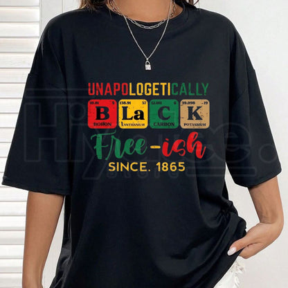 Celebrating Unapologetically Black Juneteenth T-Shirt – Bold Celebratory Family Graphic Tee