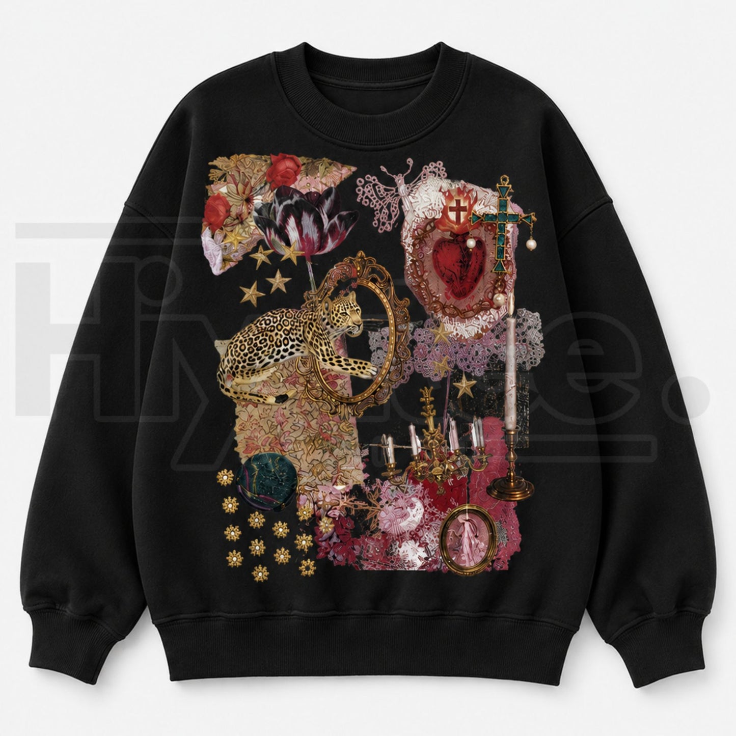 The "HEIRLOOM" Vintage Sweatshirt – Classic Retro Wash Crewneck, Timeless Heritage Oversized Pullover