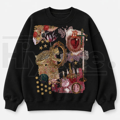 The "HEIRLOOM" Vintage Sweatshirt – Classic Retro Wash Crewneck, Timeless Heritage Oversized Pullover