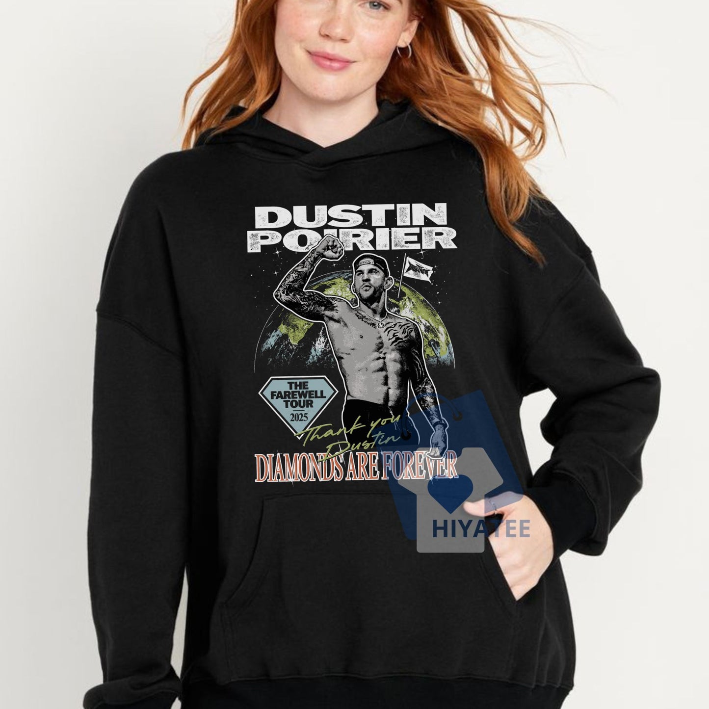 Dustin Poirier Farewell Tour Hoodie – UFC Legend Tribute Pullover for Fight Fans