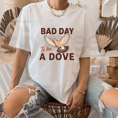 Dove Day Mossy Oak T-Shirt – Bad Day To Be A Dove Camo Hunting Tee