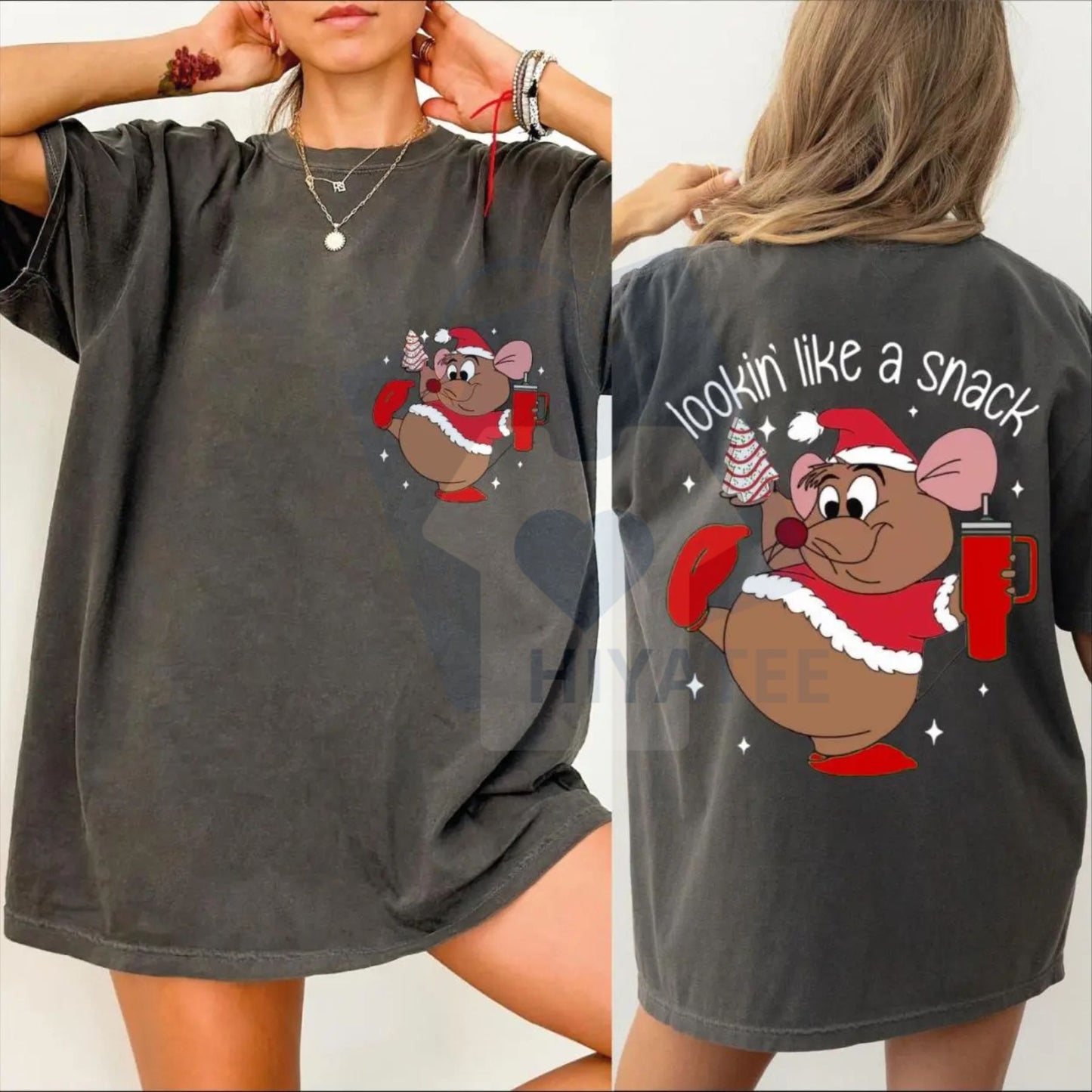 "Looking Like A Snack" Christmas Shirt – Funny Family Holiday Basic Tee