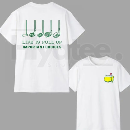 "The Masters Golf" – New Version Tournament Style Men's Top