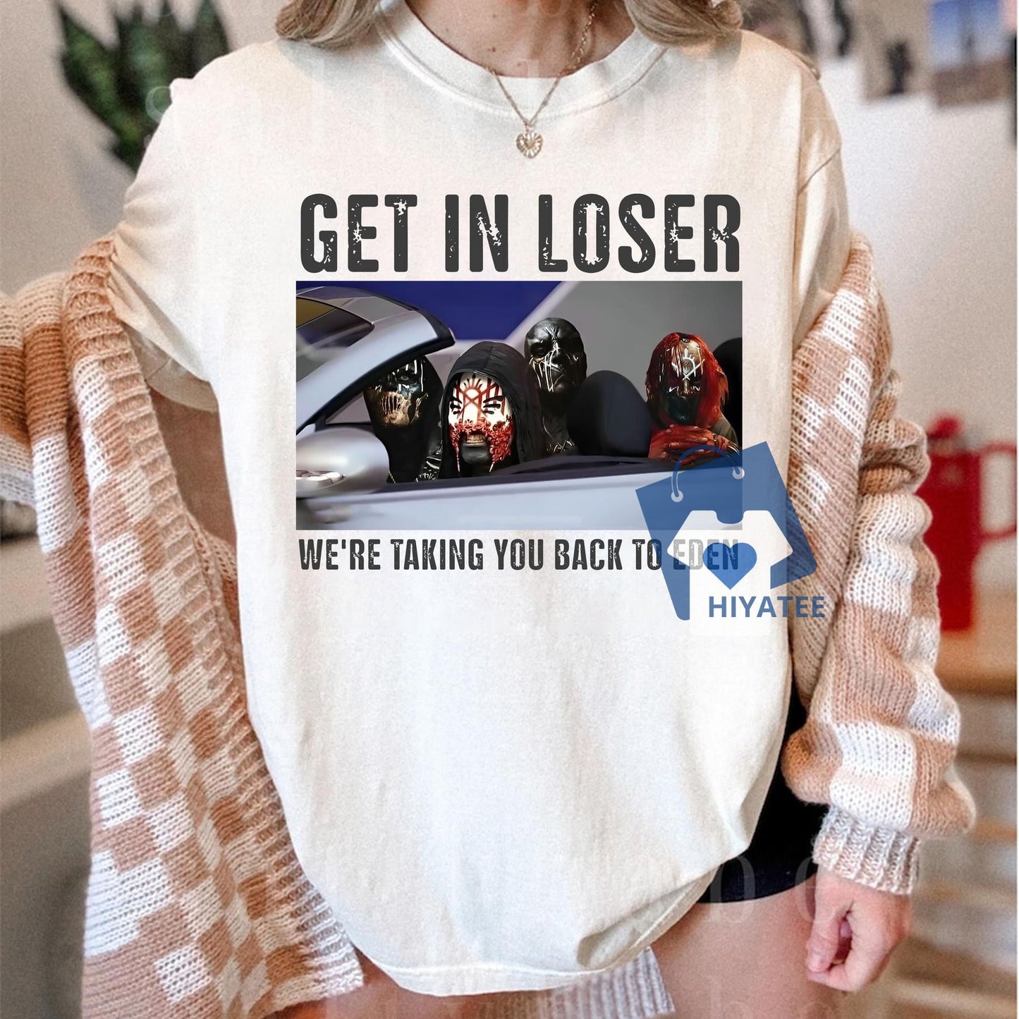 Get In Loser We're Taking You Back To Eden Cool Shirt - Even In Arcadia Concert Tour 2025 Tee
