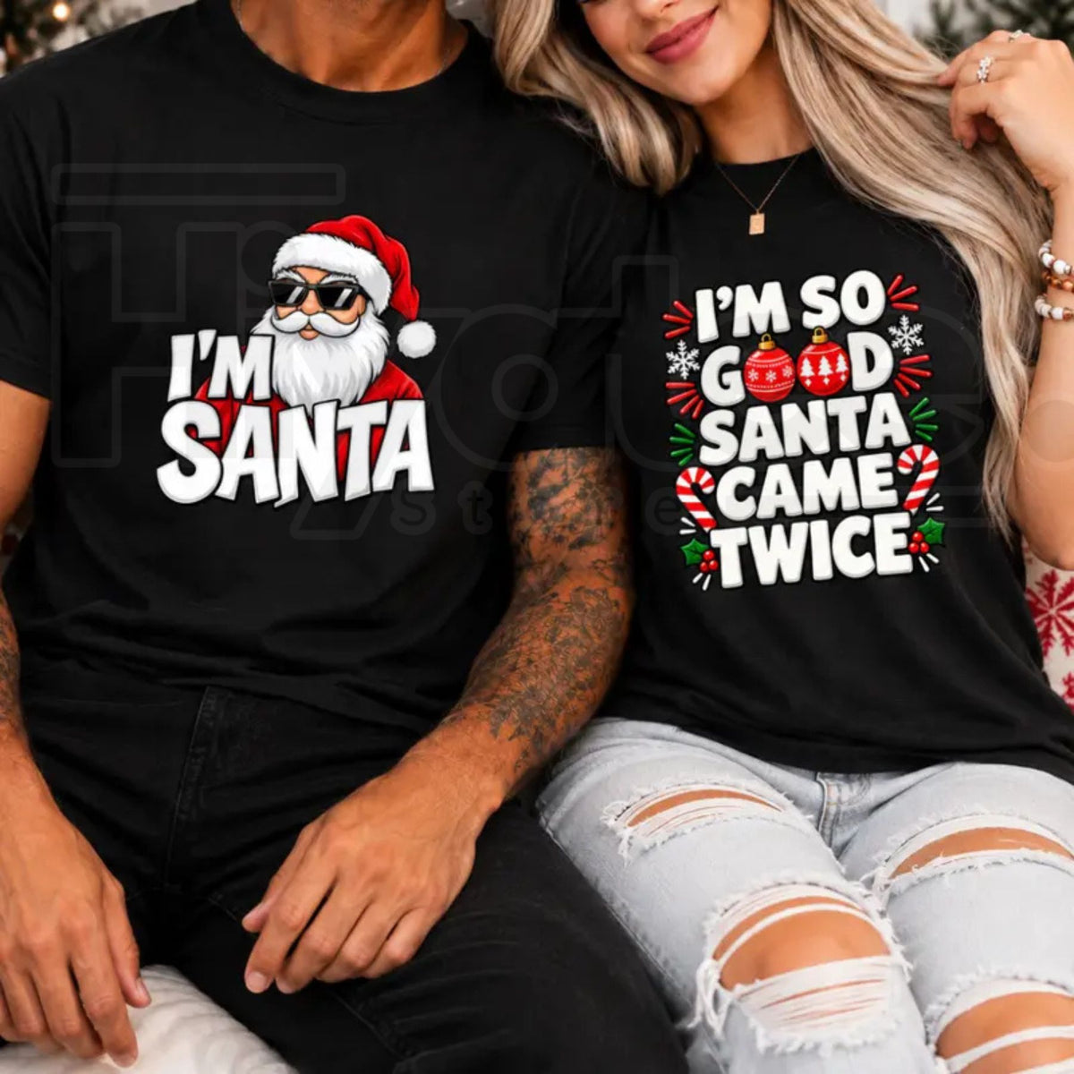 Funny Christmas T-Shirt Retro Holiday Graphic Tee
