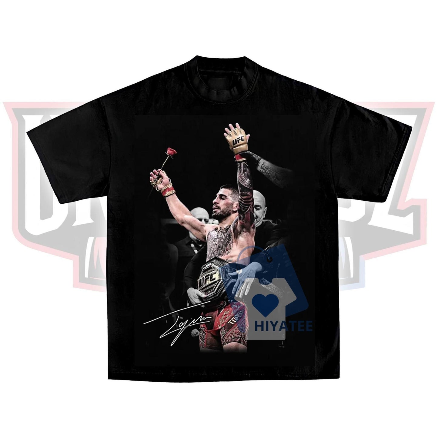 ILIA TOPURIA V2 T-Shirt – UFC Fighter Tee for MMA & Boxing Fans