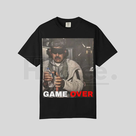 Maduro "Game Over" T-Shirt – Jan 3 2026 Edition Political Graphic Tee