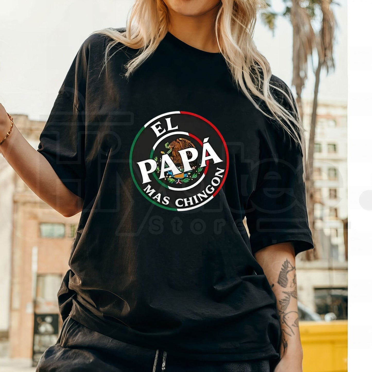 El Papa Mas Chingon T-Shirt – Funny Spanish Father's Day Dia De Los Padres Tee