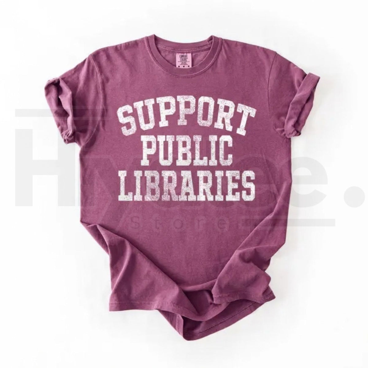 Comfort Colors Library Support Public Libraries Librarian Tee