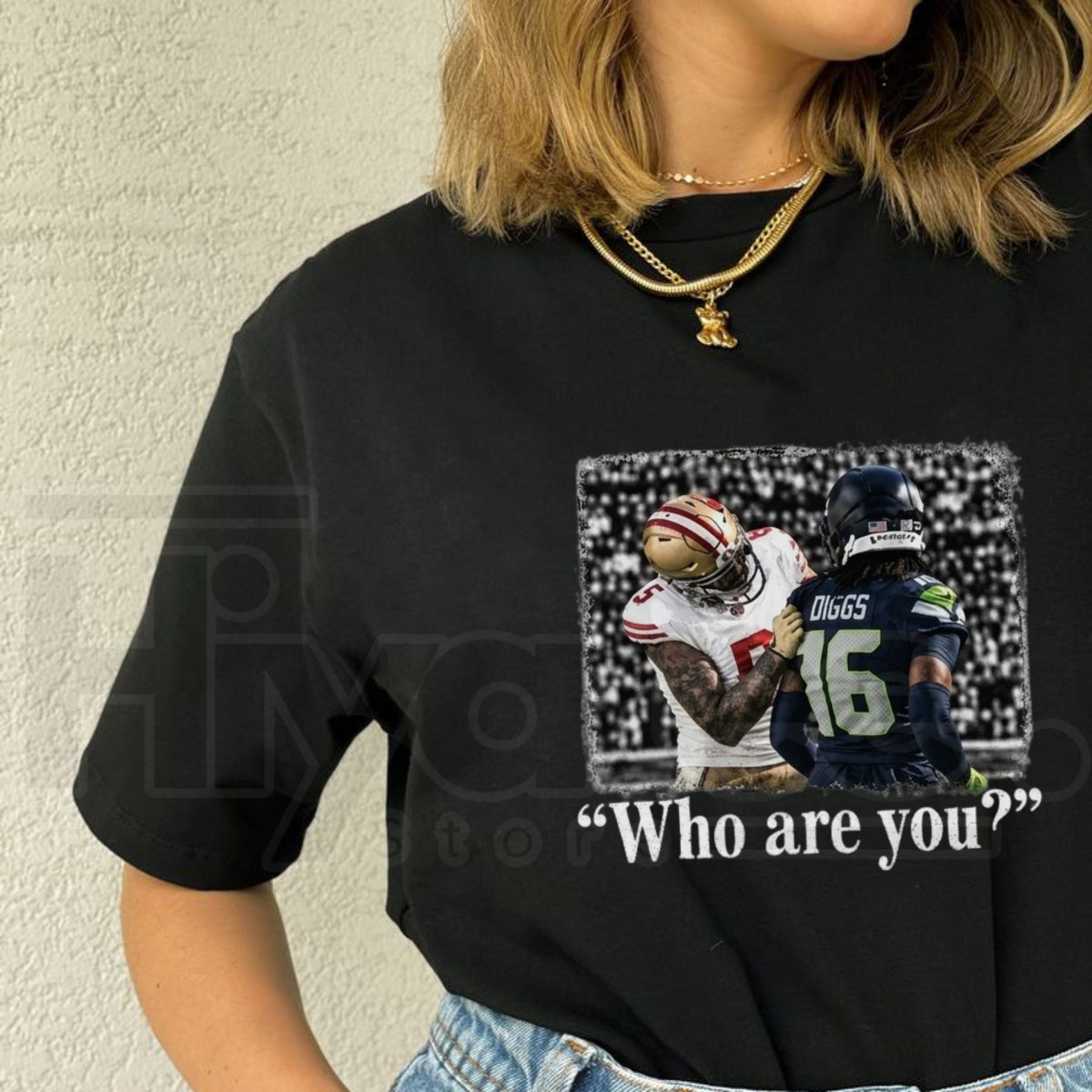 Mike Evans Meme T-Shirt – Who Are You San Francisco Football Graphic Tee