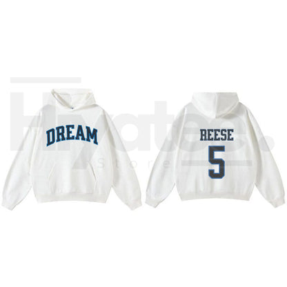 Angel Reese Dream Jersey Graphic Hoodie – Unisex Basketball Streetwear Pullover