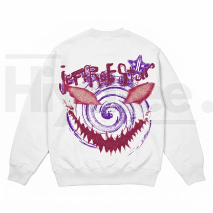 Jeffree Star Sinister Smile Crewneck | Bold Graphic Streetwear Sweatshirt