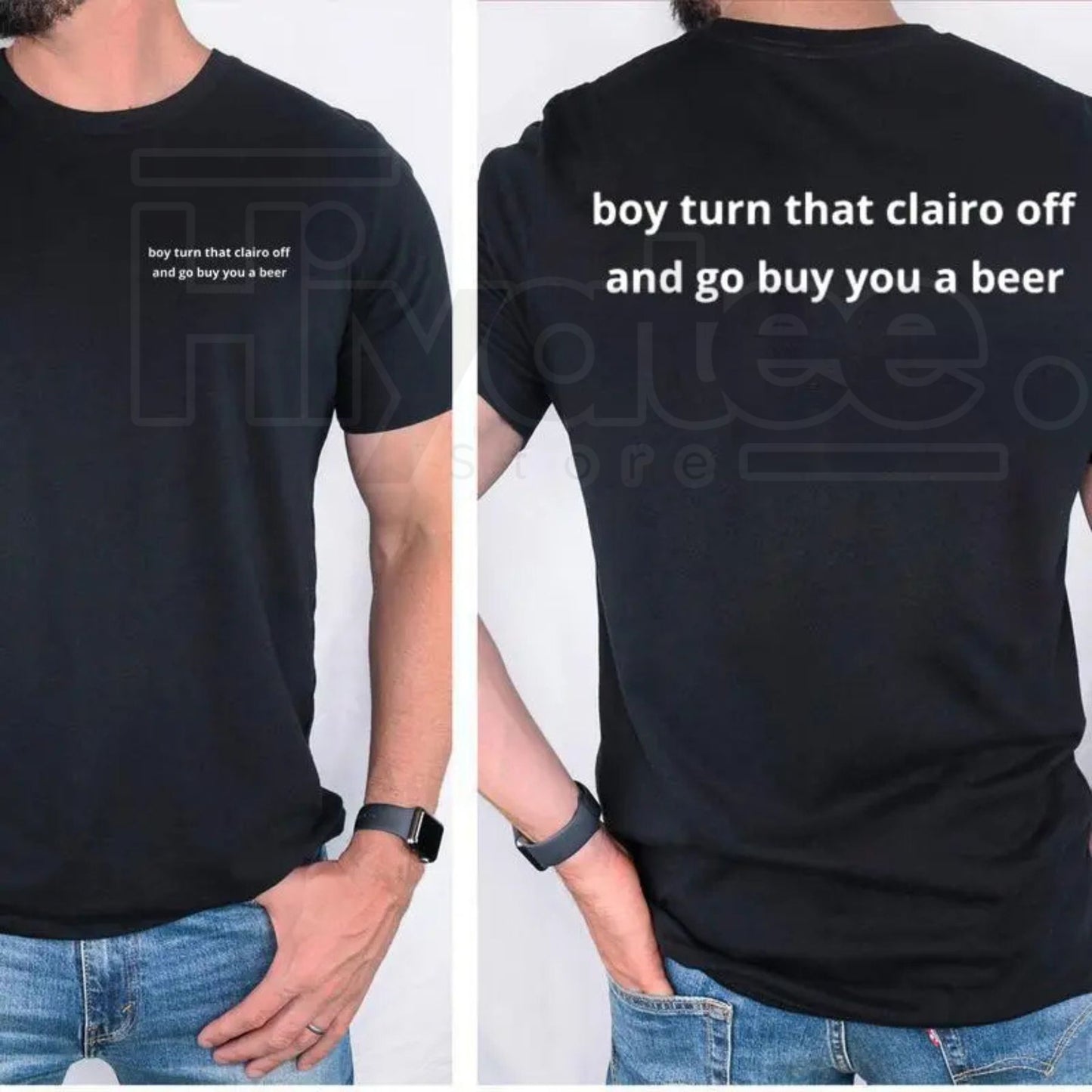 Funny Clairo Meme T-Shirt – Boy Turn That Clairo Off Indie Alternative Tee