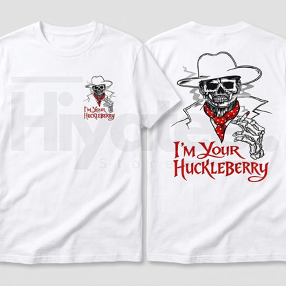 Doc Holliday I'm Your Huckleberry T-Shirt – Old West Ghost Town Zombie Tee