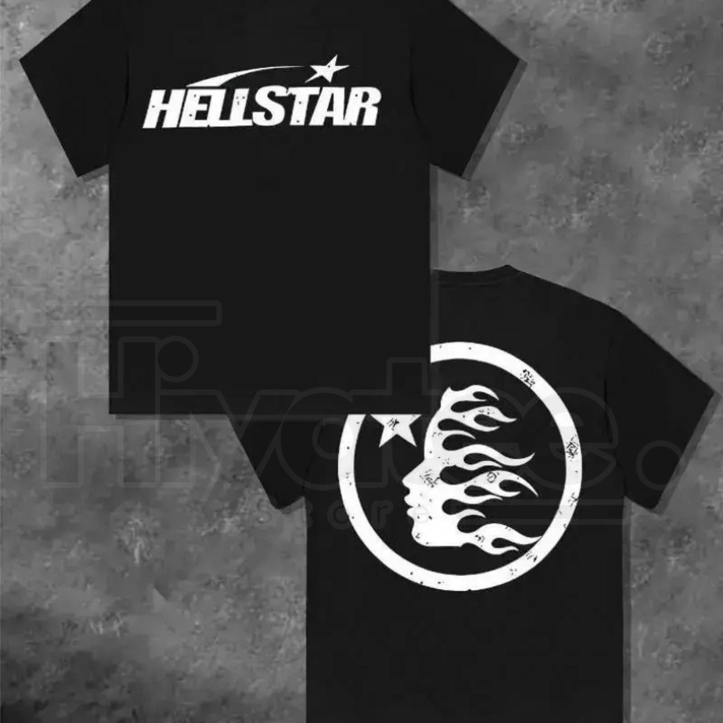 "Star Power" Double-Sided Graphic – Urban Streetwear Cotton Top