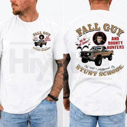 The Fall Guy Vintage T-Shirt – Retro 80s Action Movie Stuntman Graphic Tee
