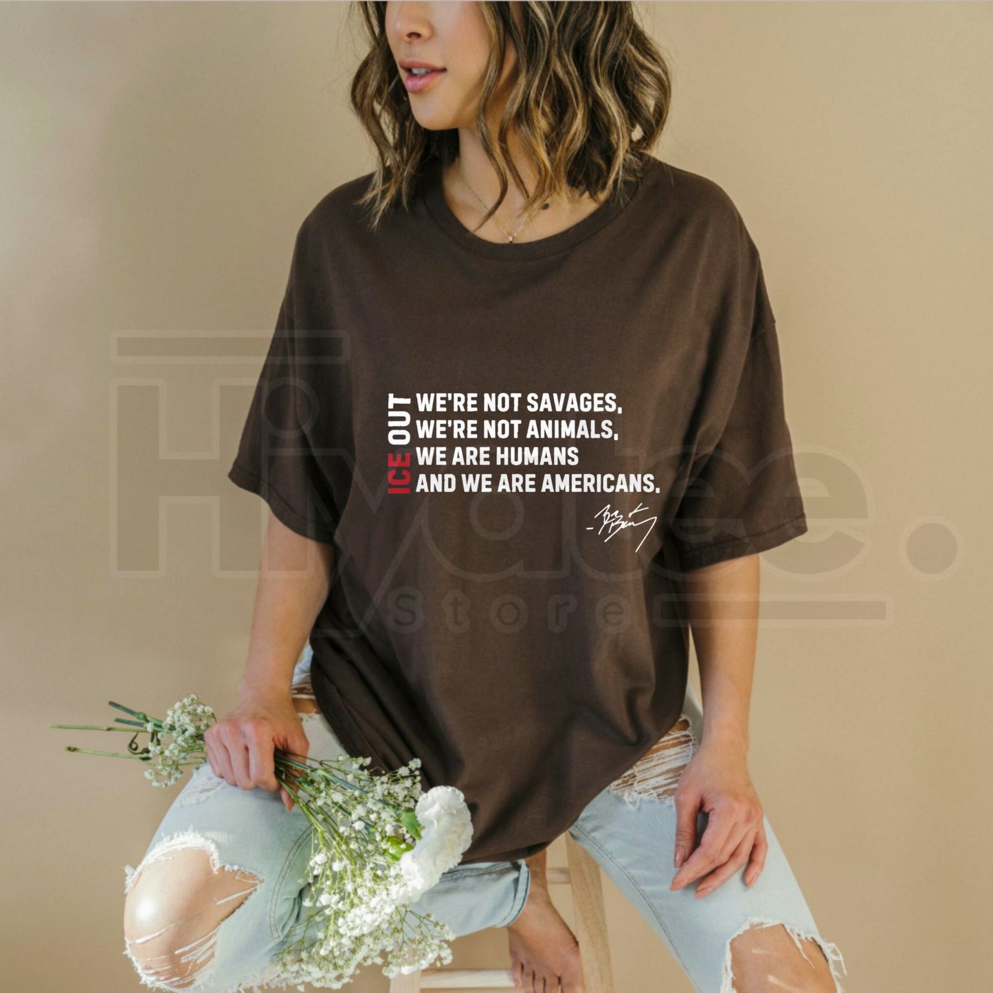 "Before I Say Thanks To God..." – Political Activist 90s Style Tee