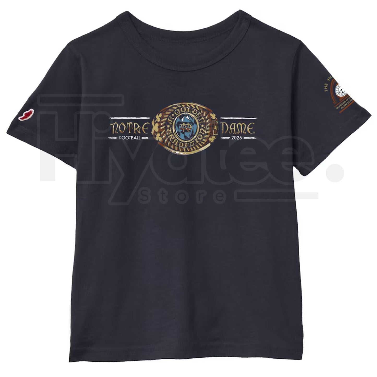 Toddler League Collegiate Wear Navy Notre Dame Fighting Irish "The Shirt" 2026