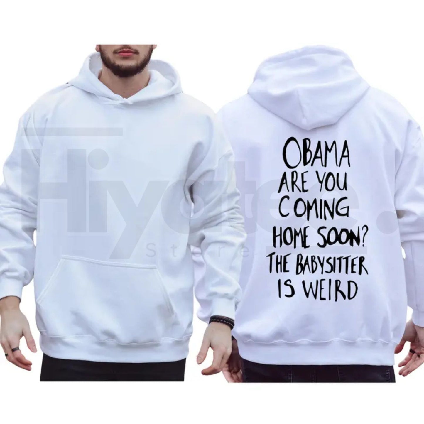"Obama Are You Coming Home Soon" Meme Hoodie