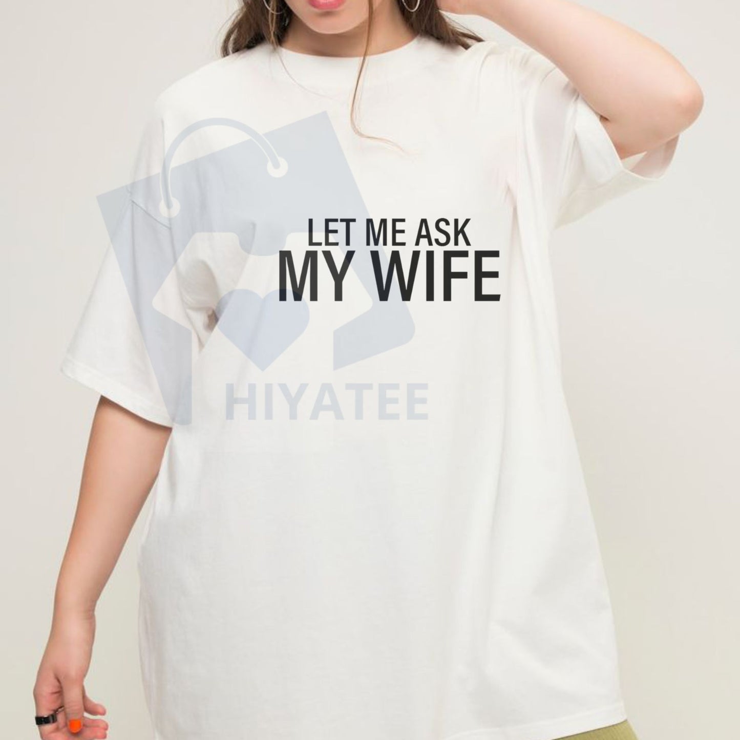 Men's Crewneck Sweatshirt – Bold White Text Slogan Across Chest