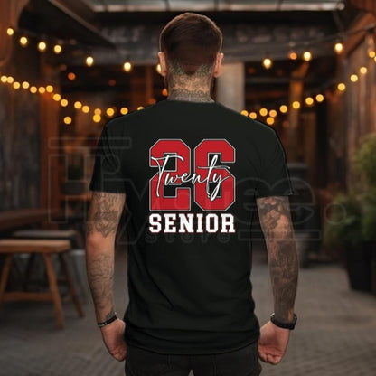 Twenty 26 Senior – Class of 2026 Graduation T-Shirt, Sweatshirt & Hoodie