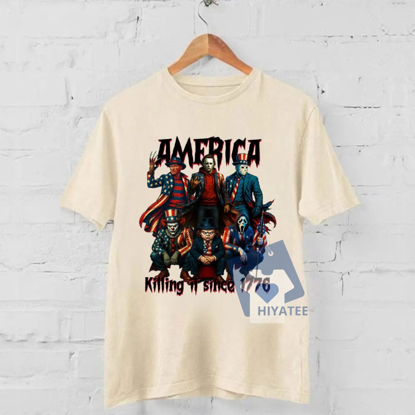 Gangster Killer America T-Shirt – “Killin’ It Since 1776” Fourth of July Tee
