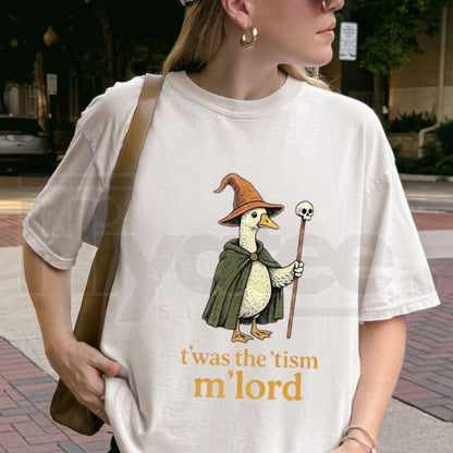 Twas The Tism M Lord Silly Goose T-Shirt – Funny Meme Graphic Tee