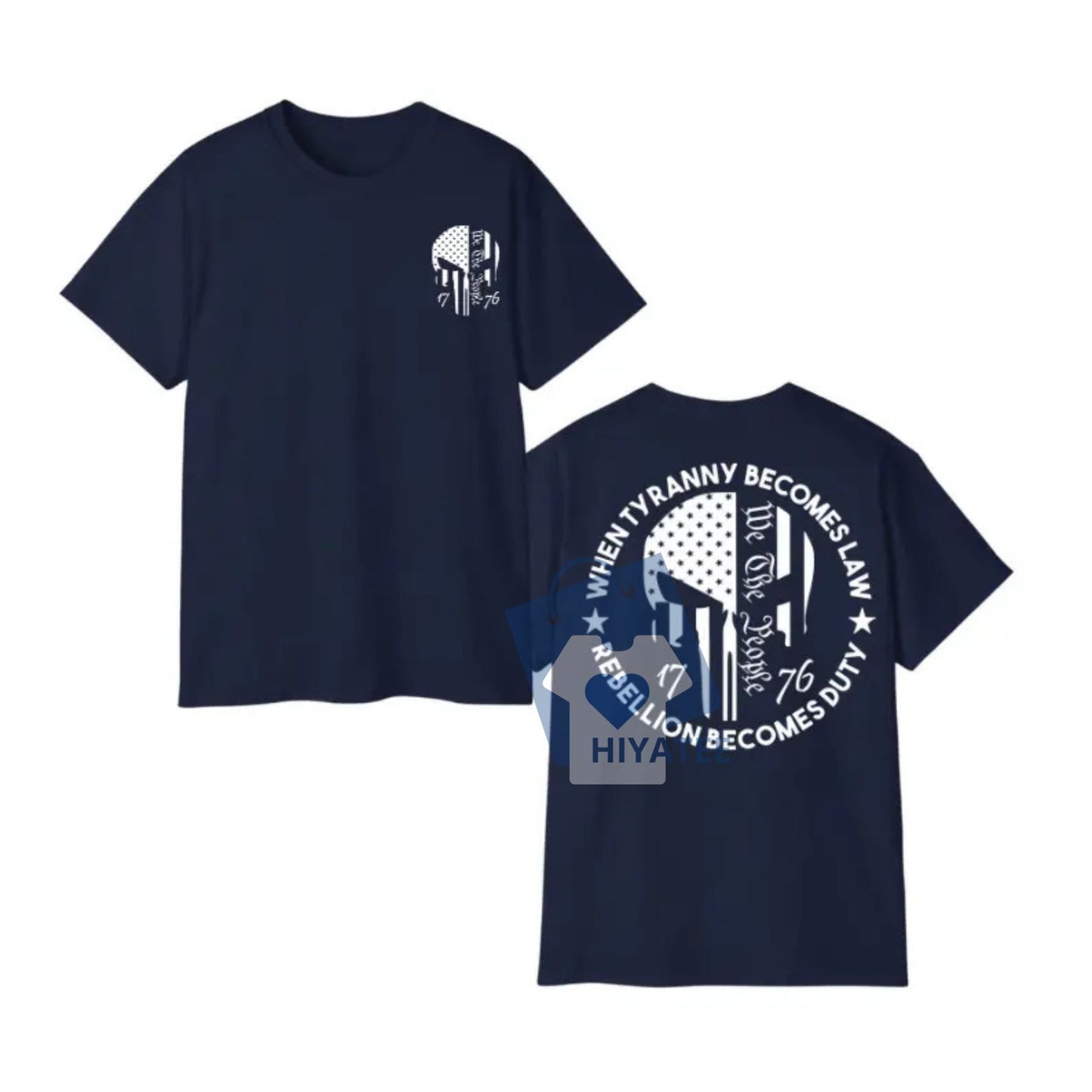 When Tyranny Becomes Law – We the People 1776 Unisex Tee
