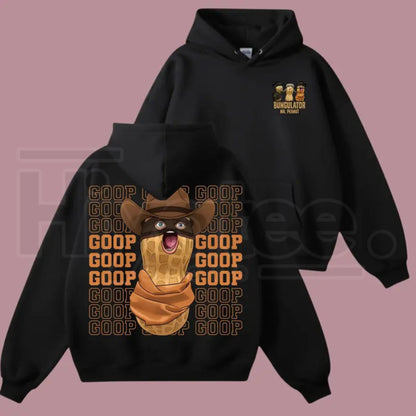 Peanut Bungulator Goop Hoodie – Funny Cowboy Peanut Graphic Pullover