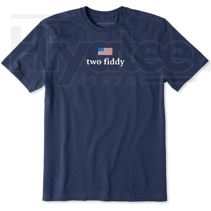 Men's Two Fiddy Short Sleeve Tee – Funny South Park Inspired Graphic T-Shirt