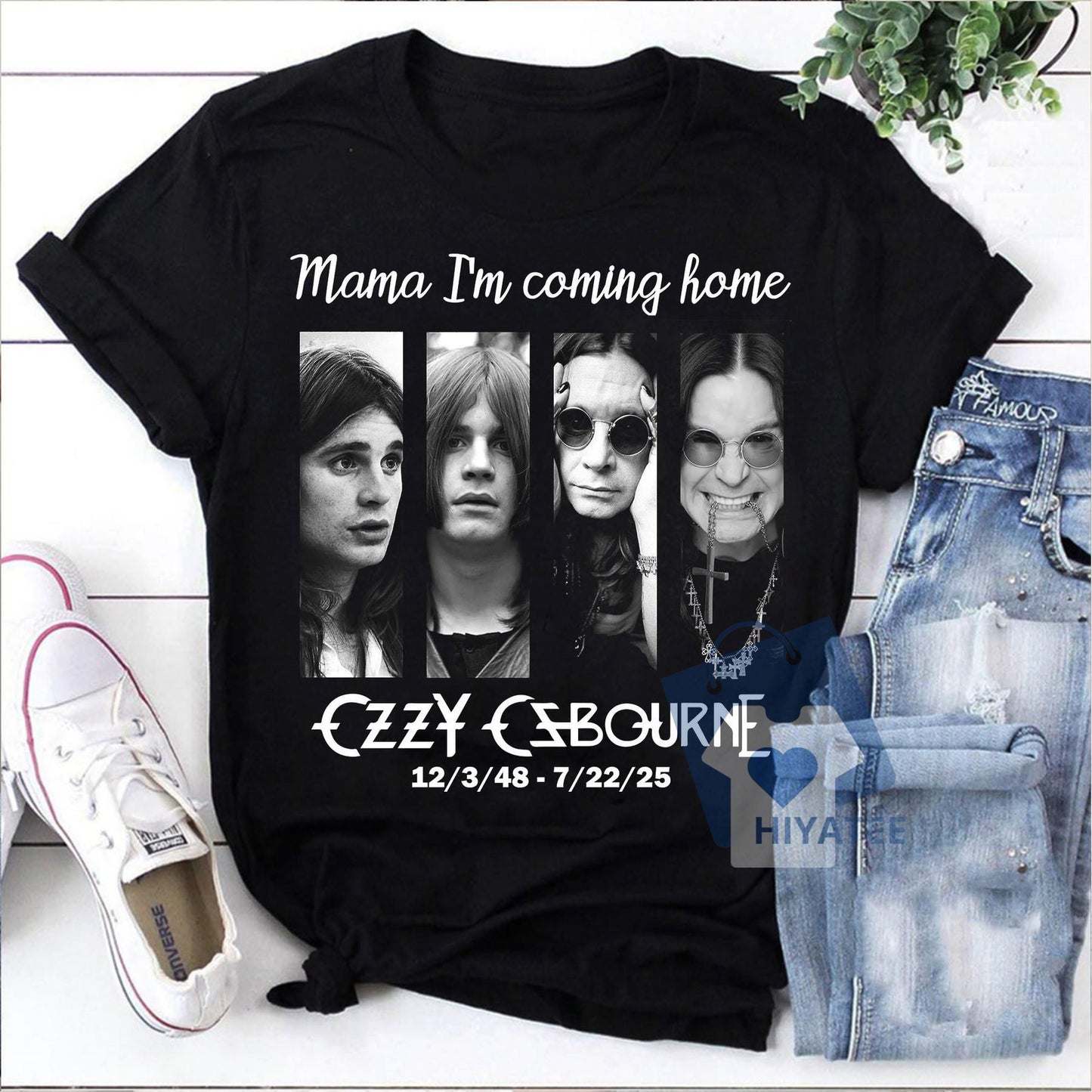 Mama I'm Coming Home Tribute Shirt – Retro Rock Legend Memorial Tee 1970–2025