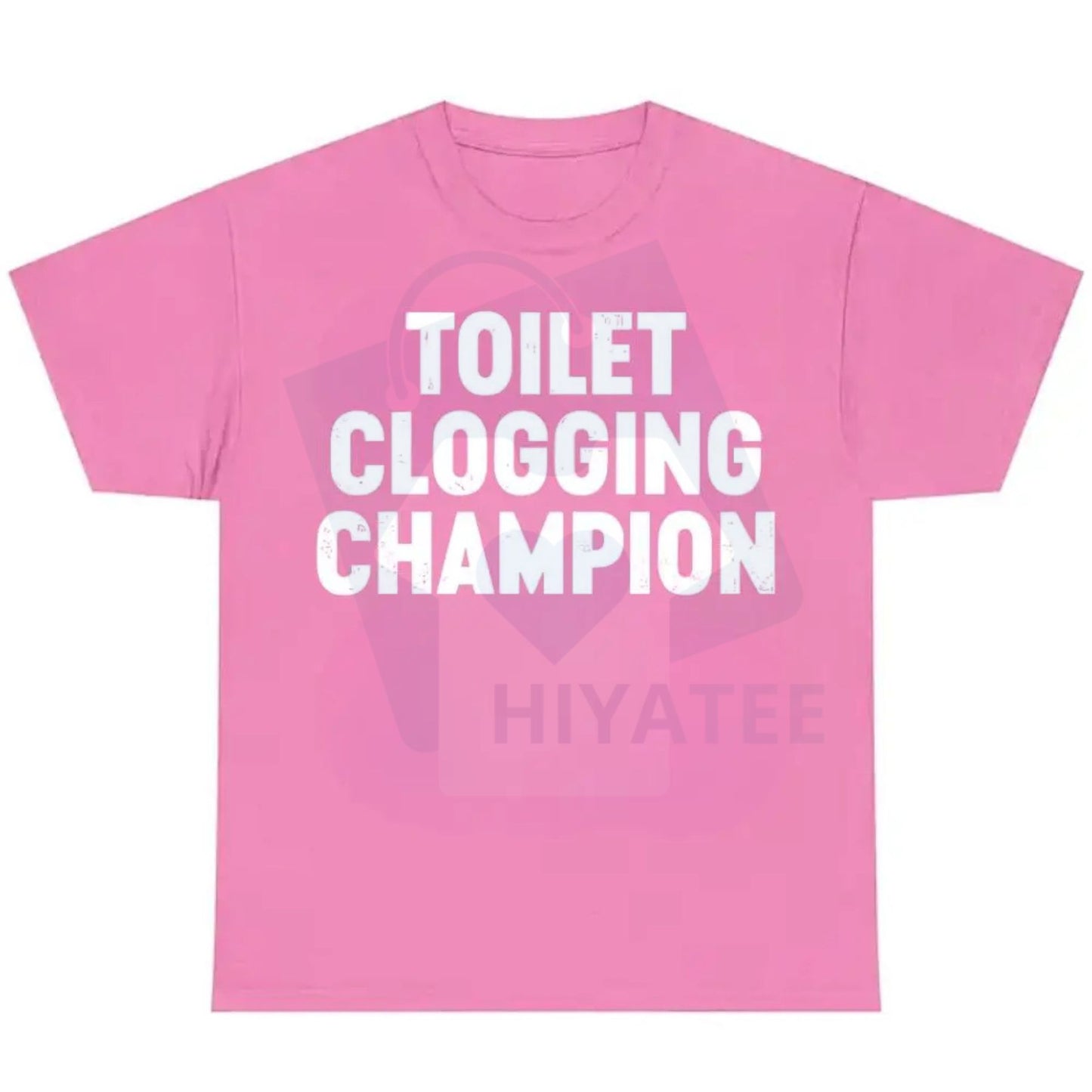 Funny Gag Gift Shirt – Toilet Champion Tee – Humor Graphic T-Shirt