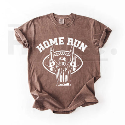 Funny Football Print Sports T-Shirt Heavy Cotton Unisex Graphic Tee