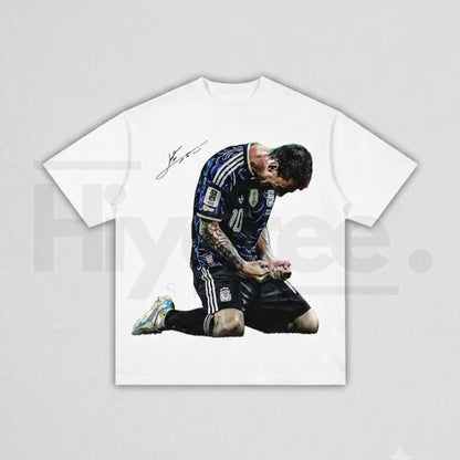 ONE MORE Sport Soccer T-Shirt – Unisex Oversized Graphic Streetwear Tee
