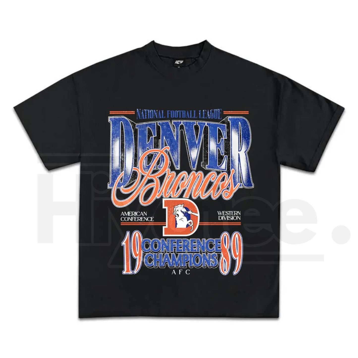 Vintage Denver Football T-Shirt – Retro Mile High Graphic Fan Crewneck