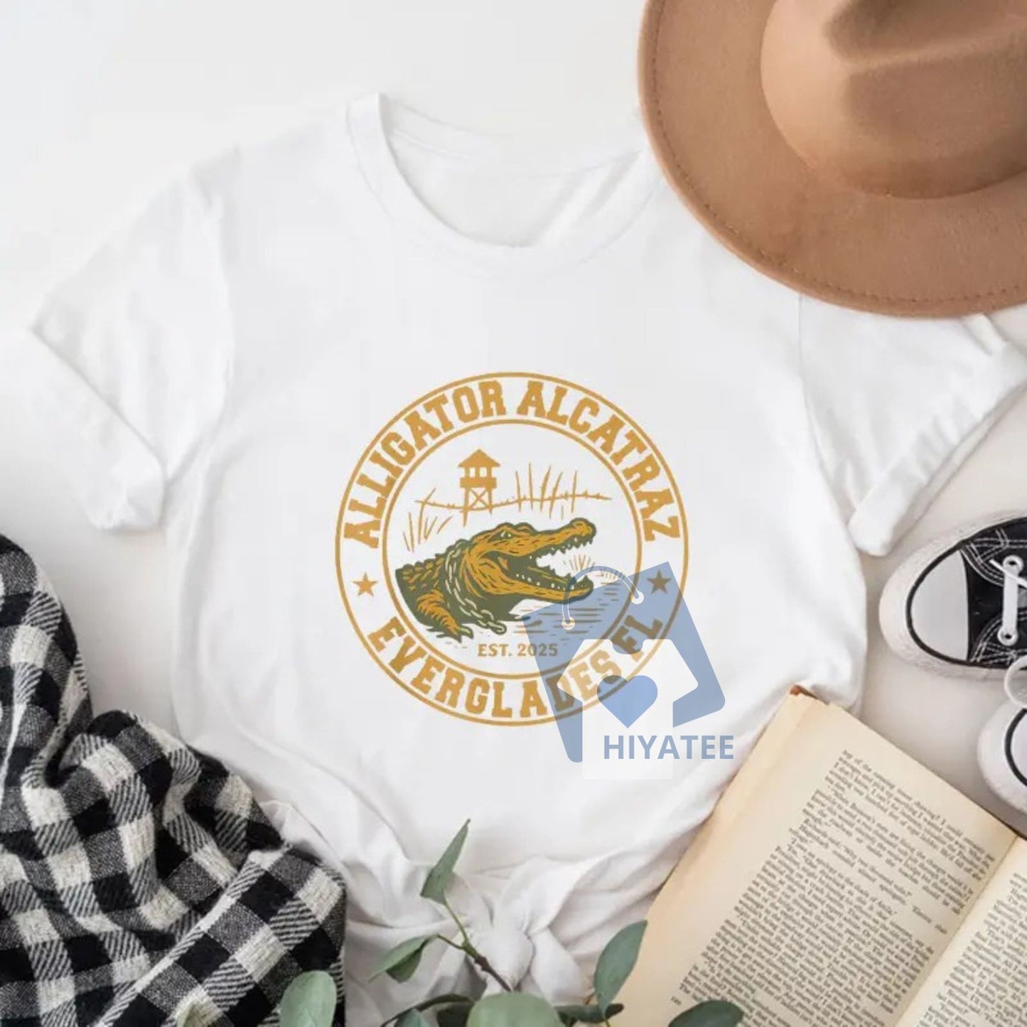 Vintage Funny Gator T-Shirt – Cute Alligator Humor Tee for Women