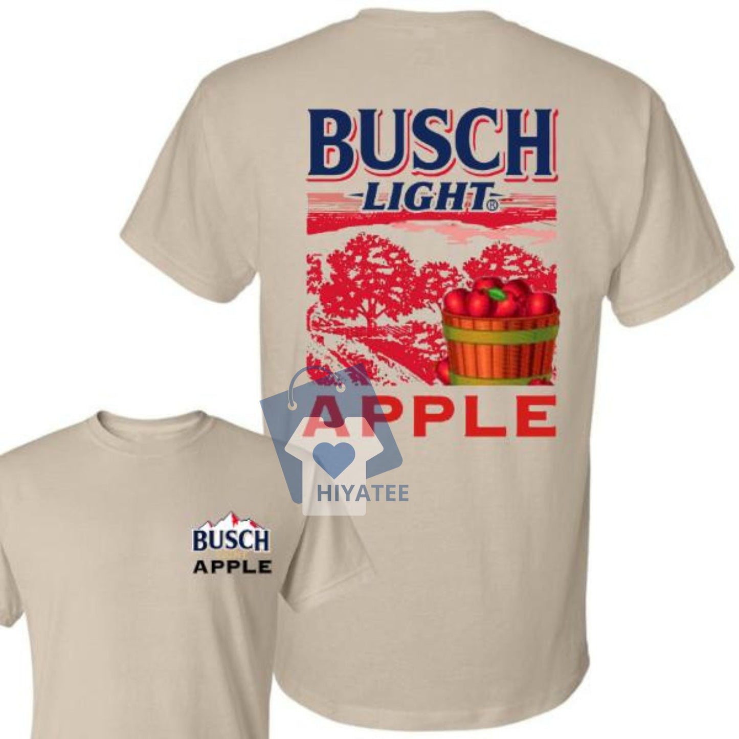 Retro Busch Light Apple Shirt – Unisex Beer Tee with Country Vibes