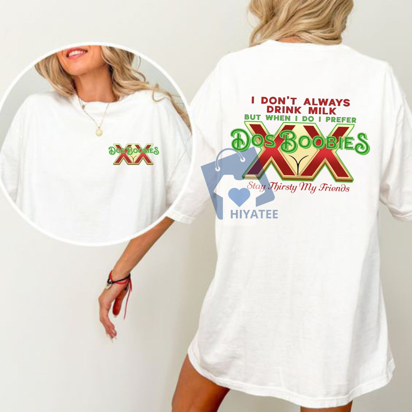 Dos Boobies – Funny Men’s Casual Cotton T-Shirt