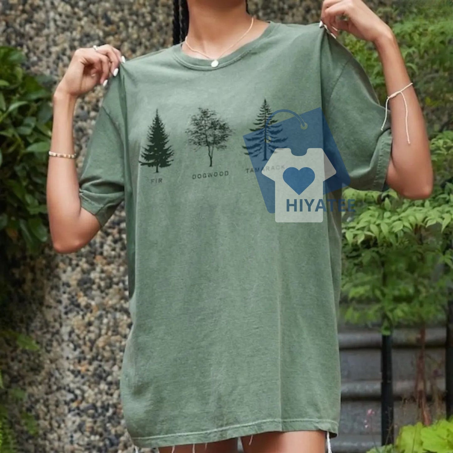 Fir, Dogwood, Tamarack – Subtle FDT Tree Shirt for Nature-Loving Rebels